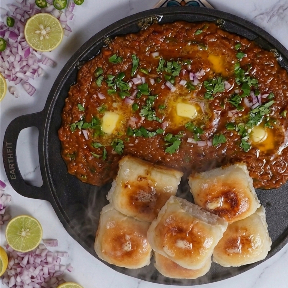 Mumbai-Style Pav Bhaji