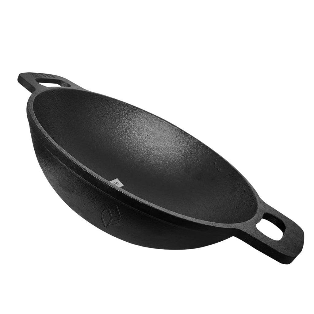Cast Iron Kadai 8" Inch