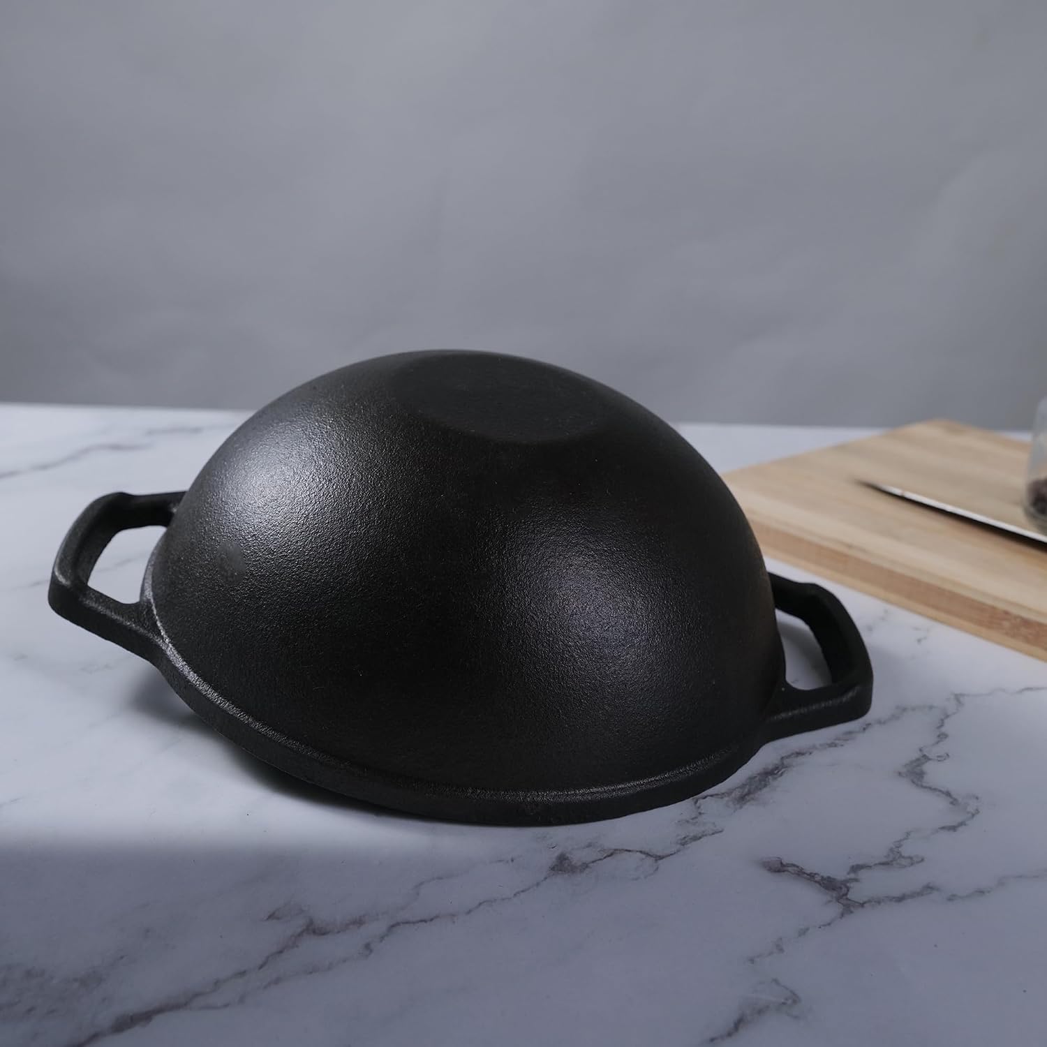 Cast Iron Kadai 8" Inch