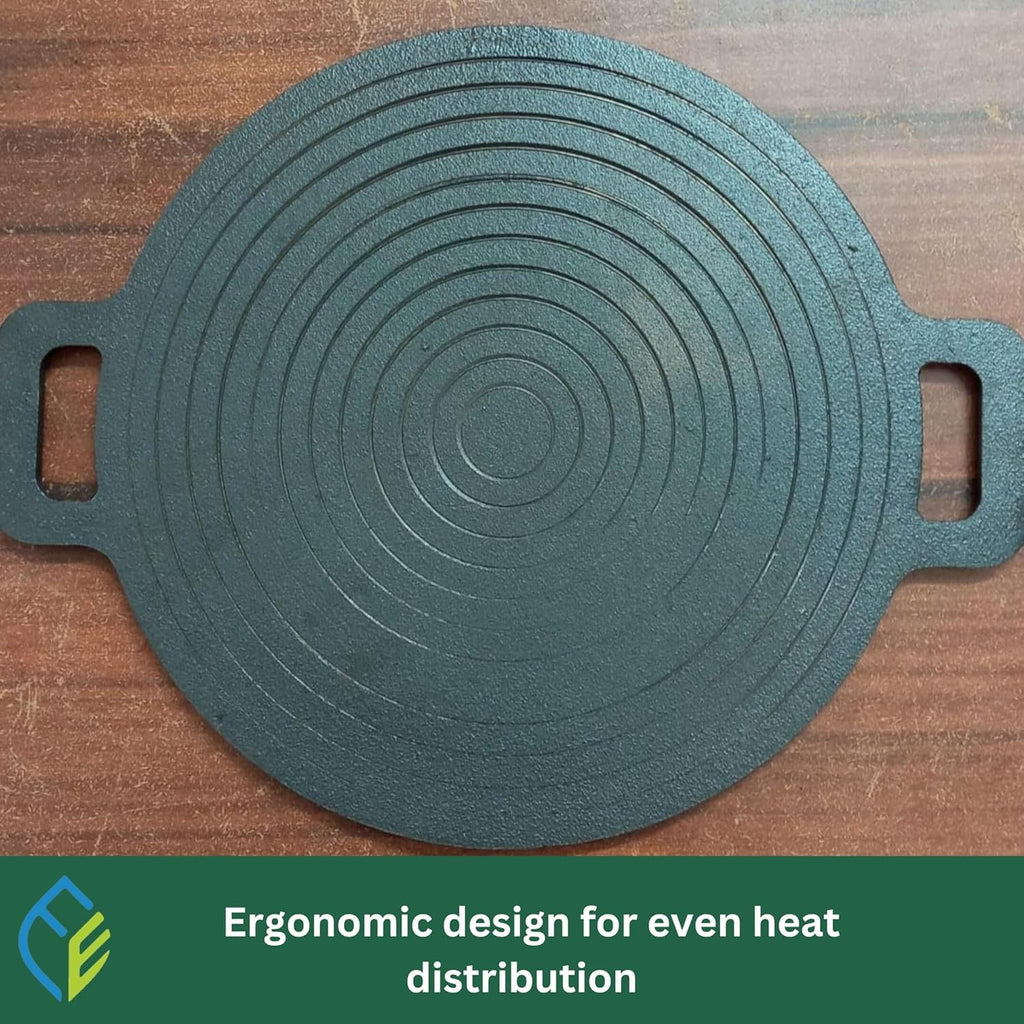Cast Iron Tawa 10" Inch